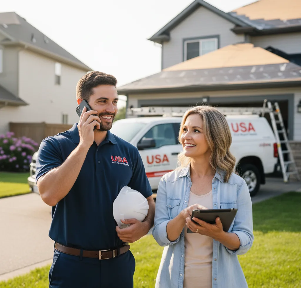 USA Roof Repair Experts customer support in Munday